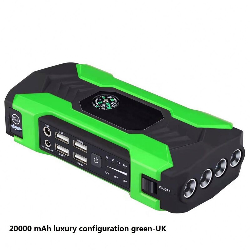 Car Jump Starters Factory - 12v 20000mAh Power Supply Emergency Fast Charge Power Bank Multi-function