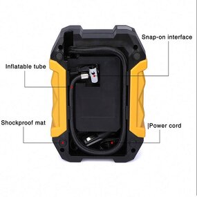 Car Air Pump Manufacturer - 12V Durable Portable Electric Compressor Tire Inflator