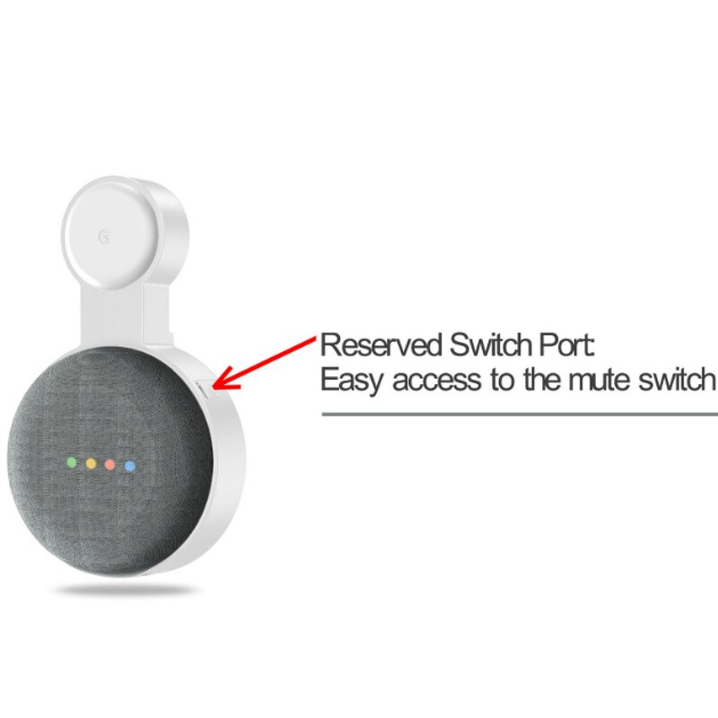 Outlet Wall Mount Holder Factory - Good Price Smart Space Saving for Google Home Mini in Stock