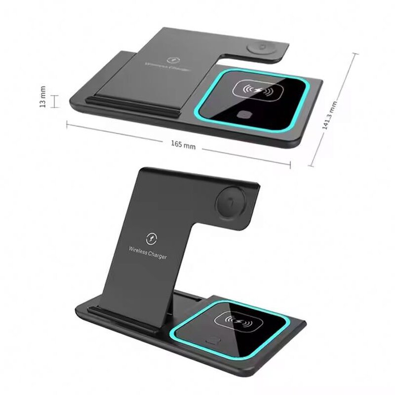 3 in 1 Wireless Charger Supplier - Hot Selling Universal 15W X455 Magnetic Phone Stand Fast Station