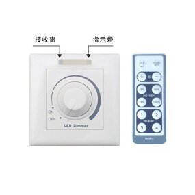 IR LED Dimmer Manufacturer - Remote Control 110v 220v LED Light Dimmer Switch