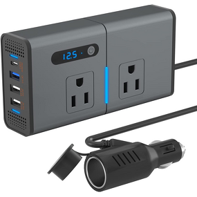 Car Plug Adapter Supplier - Newly 200w Charger DC 12V to 110V Car Power Inverter