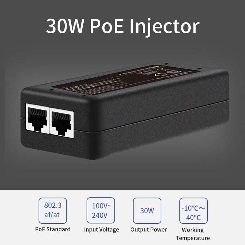 Poe Adapter Manufacturer - 24V 0.5A 1A Tp-link Wireless Router Power Adapter 12W 24W Powerline