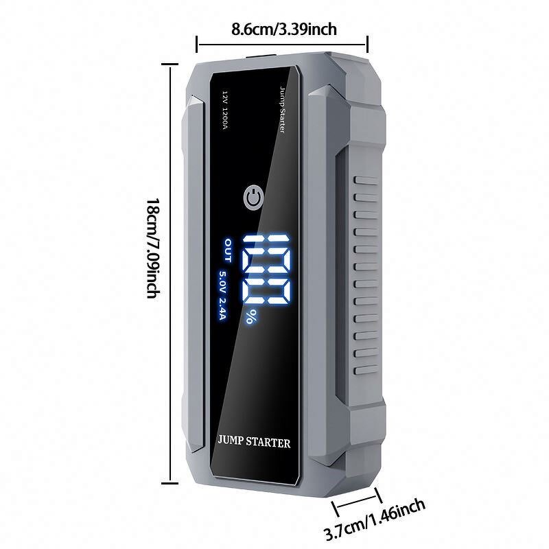 Car Jump Starter Supplier - Wholesales Portable Power Bank 12V Starting Device Booster for Petrol Diesel