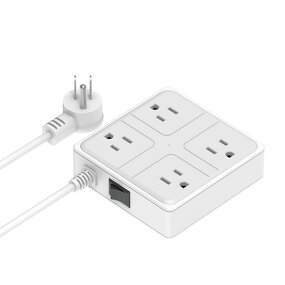 US Power Strip Manufacturer - Hot Selling 4-Outlets 17W PD Fast Charger 1.2 Quick with FCC