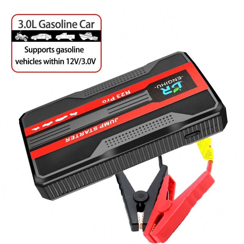 Portable Car Charger Jump Starter Factory - Factory High Power 12V Portable Car Battery Jump Starter