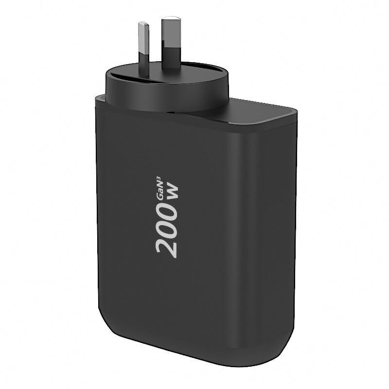 USB Fast Charger Manufacturer - Type C PD PPS LCD Display Gan Charger 200W