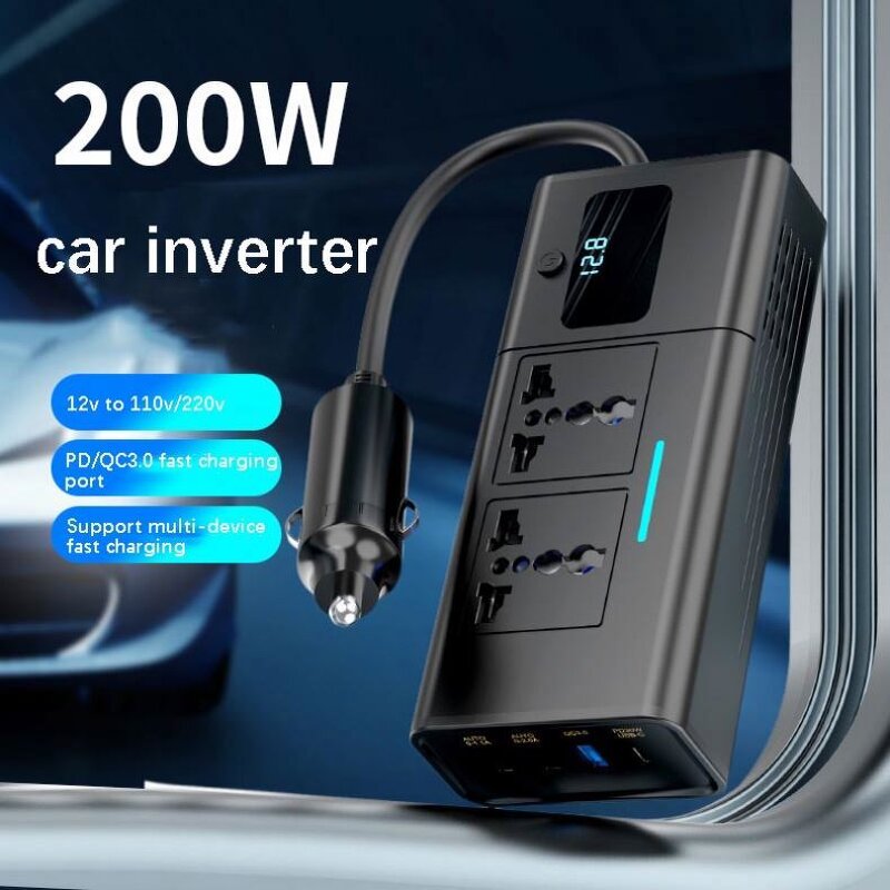 Car Power Inverter Supplier - 200w Dc 12v /24v to 220v Ac Power Inverter