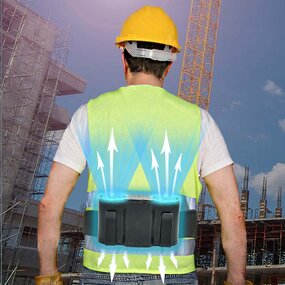 USB Rechargeable Hanging Fan Manufacturer - Summer New Leafless Neck Strap Belt Personal