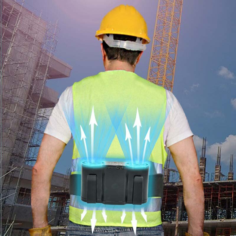 Rechargeable Hanging Waist Fan Manufacturer - New 2000mah Personal Hanging Electric Outdoor