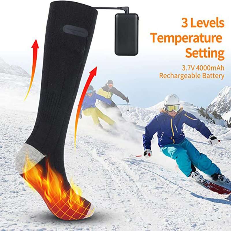 Unisex Heated Socks Factory - Heating With Battery Thermal Men Women Warmer Wholesale Outdoor