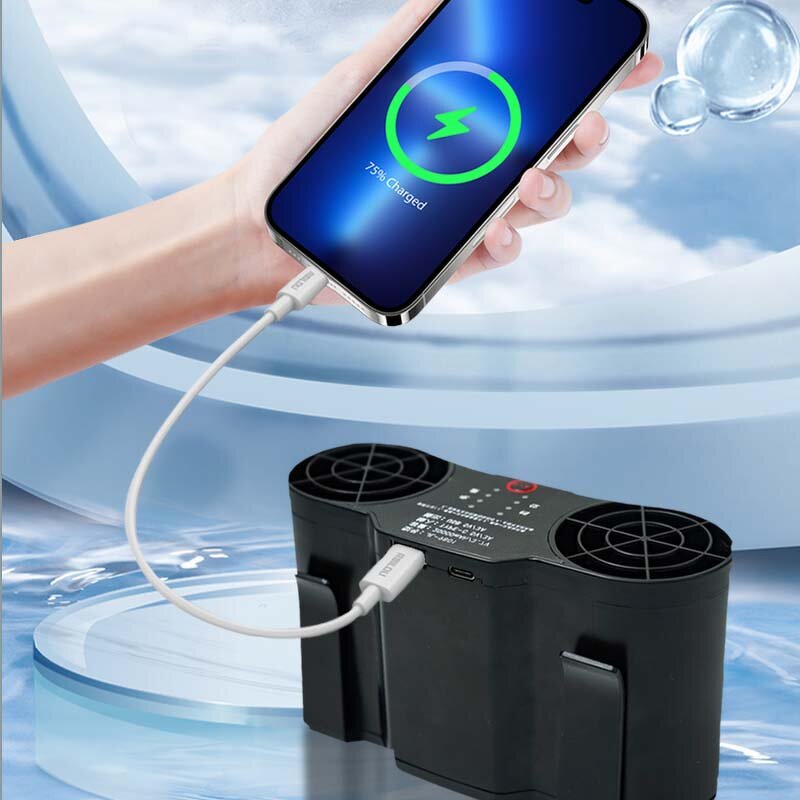 Portable Hanging Fan Supplier - Summer 4 Speeds Adjustable Clip on Waist Belt Neck Hands-Free