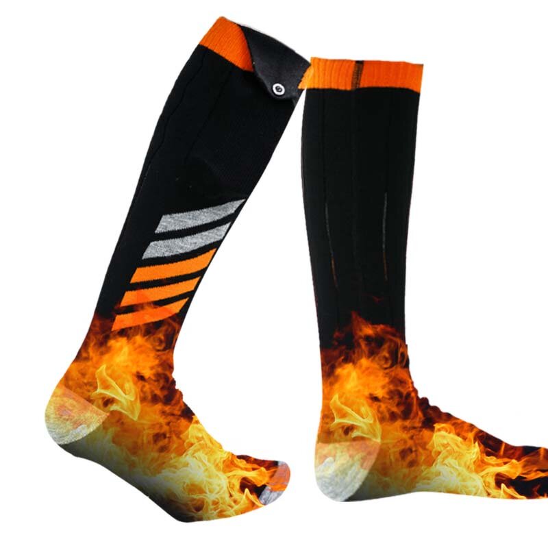 Water Resistant Thermal Socks Factory - Unisex Elastic Comfortable with 3 Heat Settings Outdoor