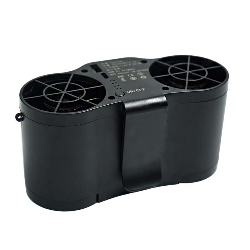 High Speed Waist Fan Factory - 2024 Summer 20000mah Clip Fan Power Bank Portable Wearable