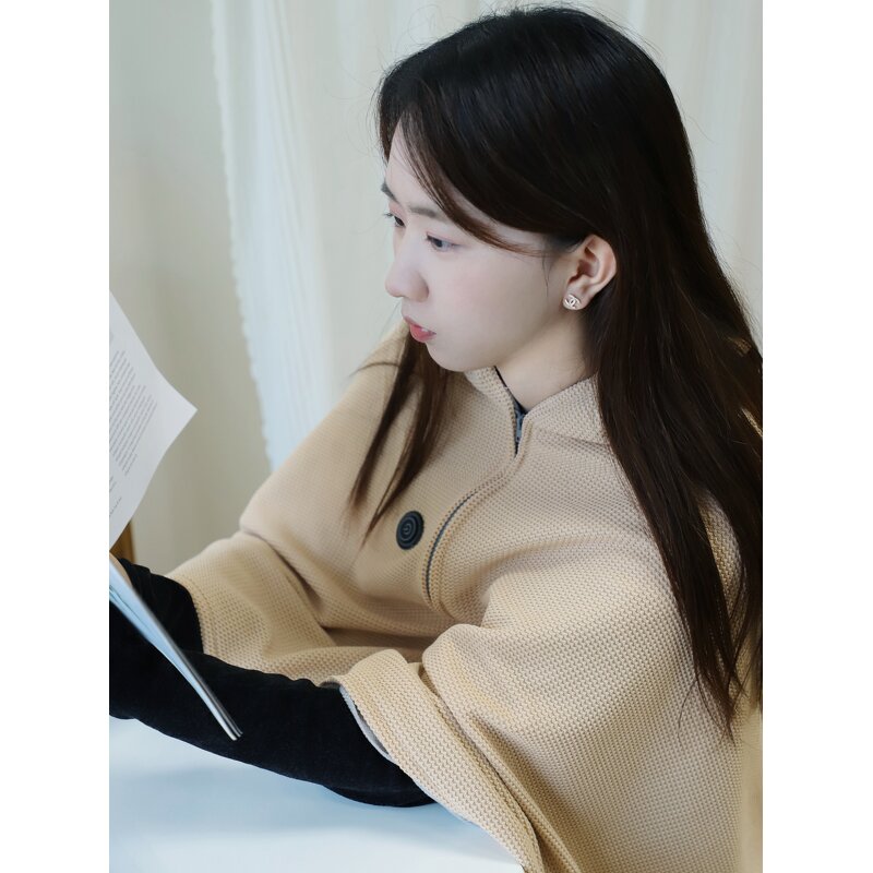 USB Heated Shawl Supplier - Graphene 4 Zones Portable Wearable for Dormitory Home