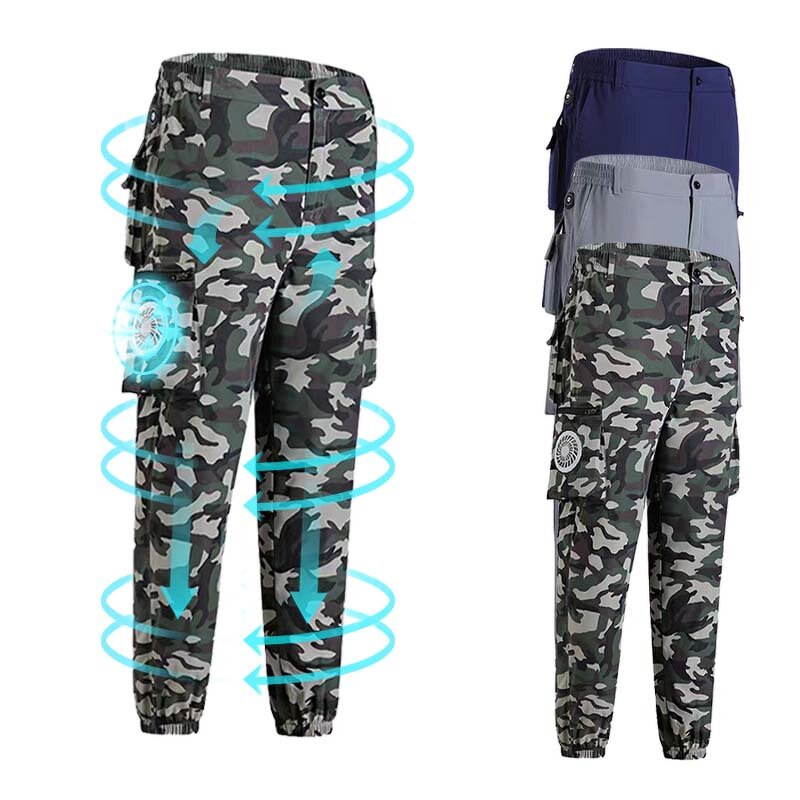 Waterproof Fan Trousers Supplier - New Softshell Tactical Pant Hiking Hunting Worker Multi