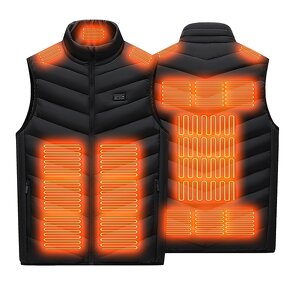 21 Zones Heated Vest Factory - InStock High Quality Soft Shell Rechargeable Bodywarmer