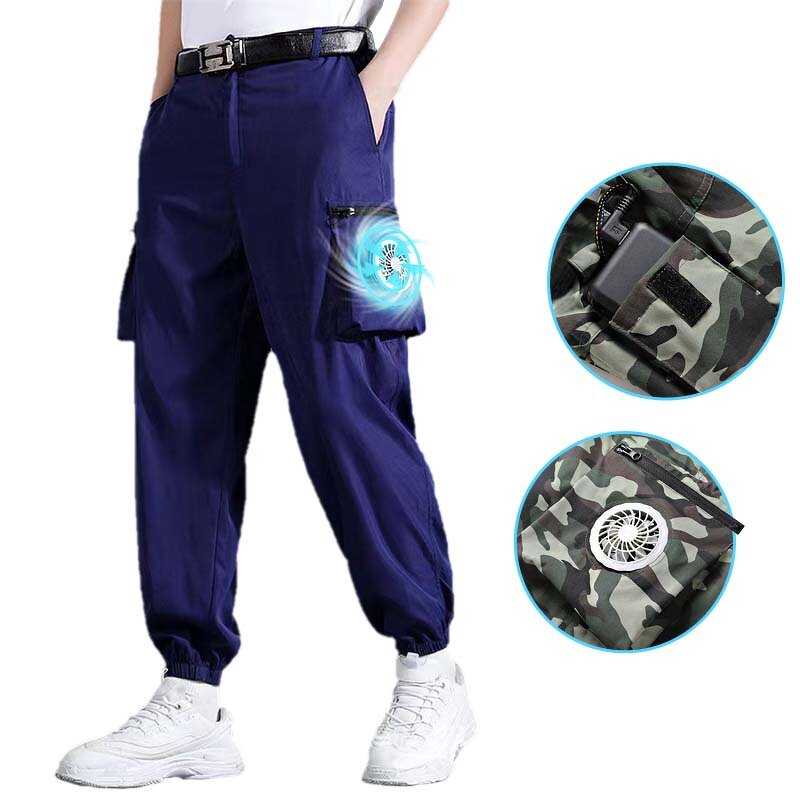 Tactical Fan Pants Manufacturer - Summer Men's Cargo Waterproof Lightweight Hiking Hunting