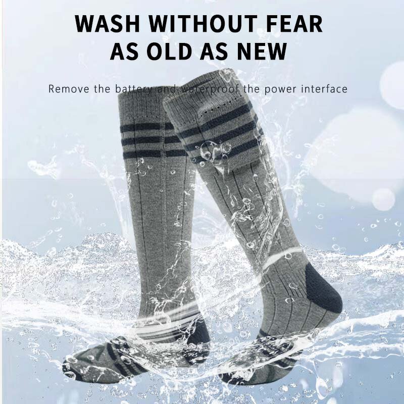 USB Battery Heated Socks Supplier - Wholesale Self-Heated Sport Cotton for Camping Skiing Built-in