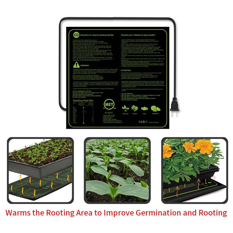 Seedling Heat Mat Manufacturer - Plant Germination Cultivation Waterproof Durable with Thermostat