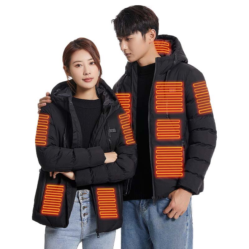 Electric Puffer Jacket Supplier - Ready to Ship Skiing Resistance Heat Reactive WITH Battery