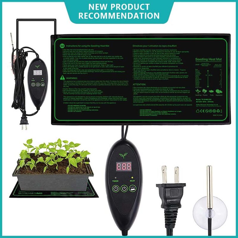 Customized Seedling Heat Mat Factory - Size Waterproof Warmtact Seed Electric Heating for Germination