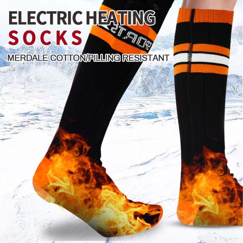 Custom Heated Socks Supplier - Unisex Winter Warm Thermal Extra Thick Insulated Crew Boot
