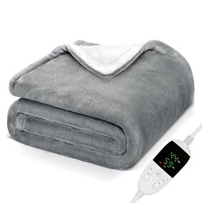 Electric Heated Throw Blanket Factory - Hot Selling Warm Wearable Shawl Soft Washable USB