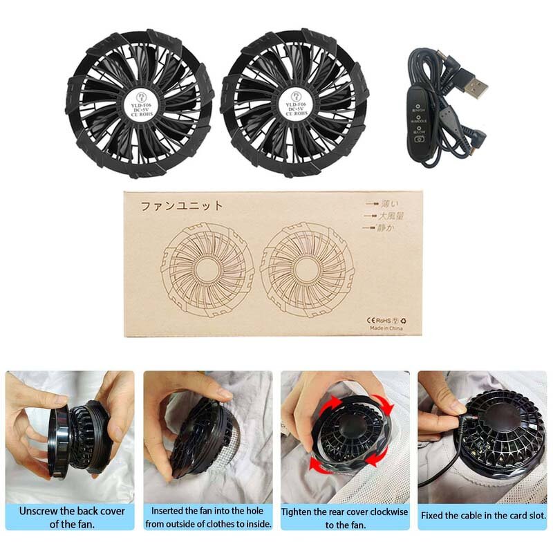 Battery Fan Cooling Jacket Factory - High Temperature Working Clothes Powered Summer Camouflage