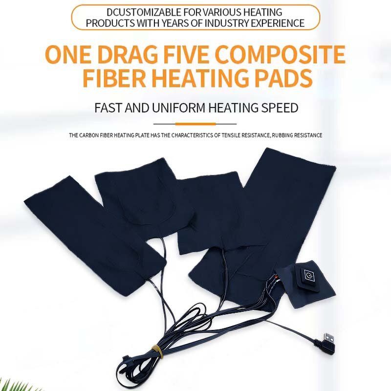 Graphene Infrared Heating Pad Factory - 5v USB Far Infrared Carbon Fiber Electric Waterproof