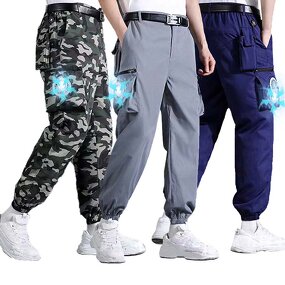 Air-Conditioned Work Pants Supplier - Summer Outdoor Heatstroke Prevention Fan Multi-Pocket