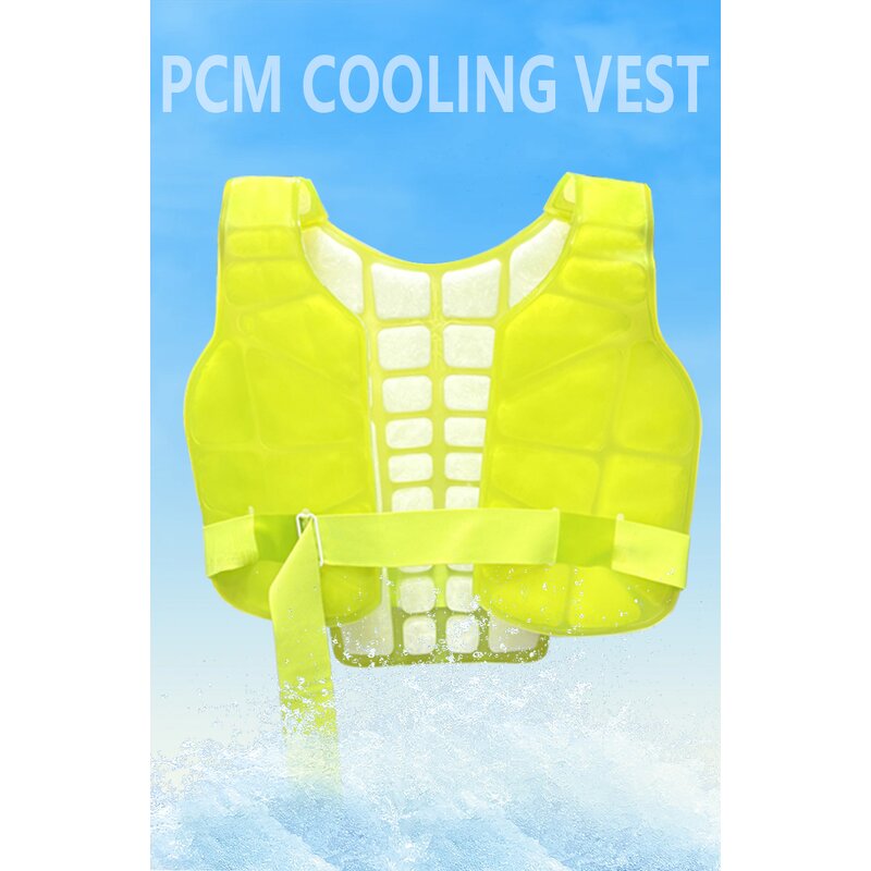 PCM Cooling Ice Vest Supplier - New Design Phase Changing Outdoor Durable for Summer