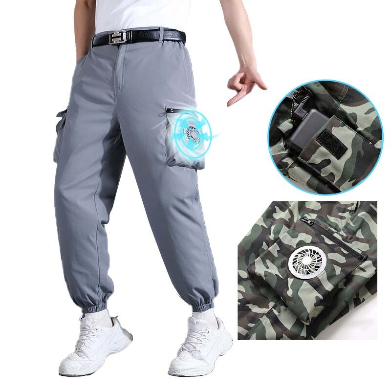 Tactical Fan Pants Manufacturer - Summer Men's Cargo Waterproof Lightweight Hiking Hunting