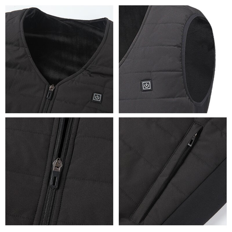 USB Rechargeable Heated Vest Manufacturer - Winter Smart Outdoor Lightweight Insulated Electric