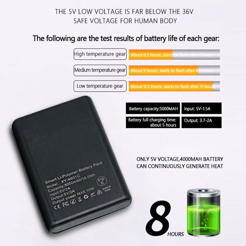 Rechargeable Heating Socks Factory - 7.4V Battery Cotton Insert Press Electric Winter Warm