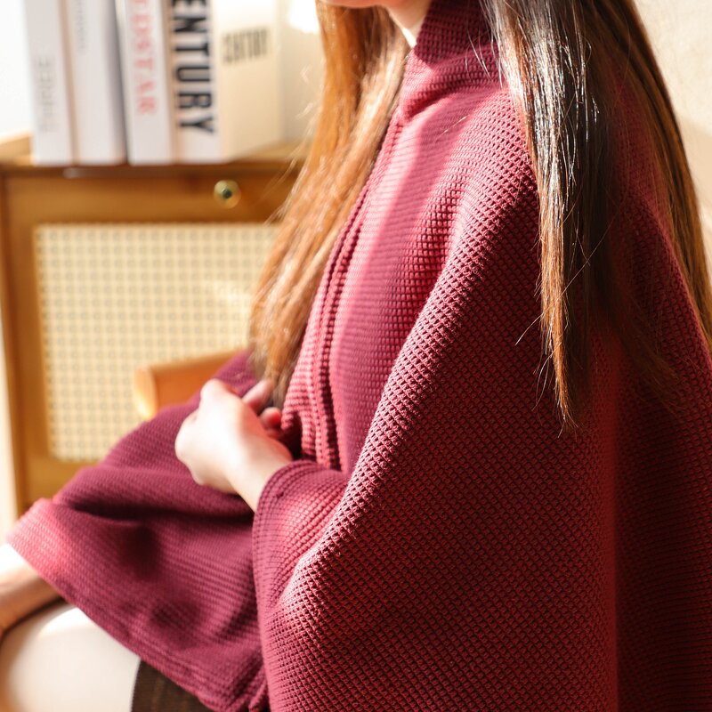 USB Heated Shoulder Blanket Manufacturer - Traveling Outdoor Office Rechargeable Wearable Hoodie