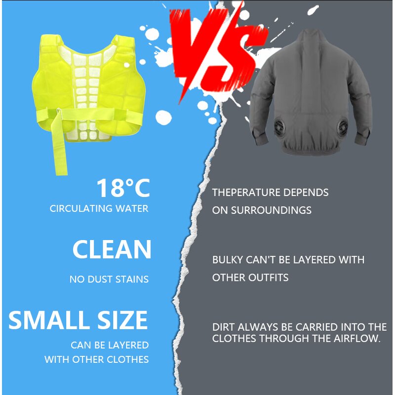 PCM Cooling Ice Vest Supplier - New Design Phase Changing Outdoor Durable for Summer