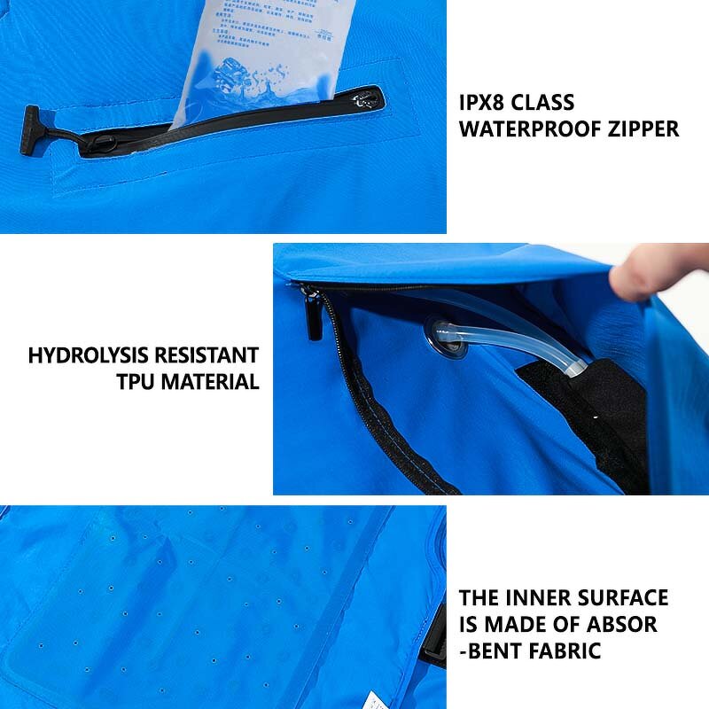 Cooling Fan Jacket Manufacturer - Oem Custom High Quality Bright Color Workerman Summer