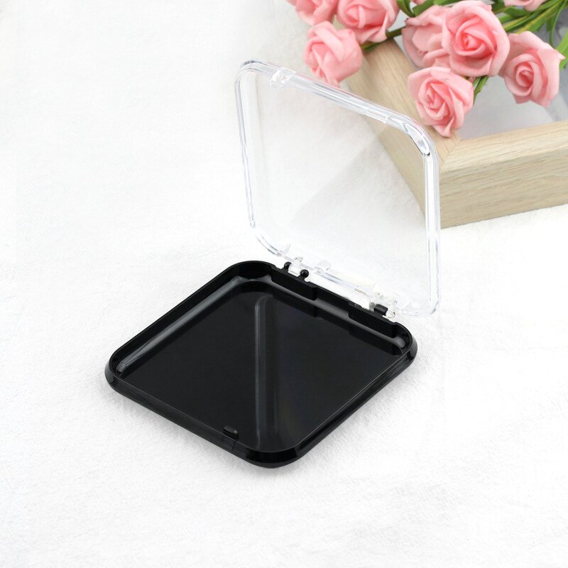 Nail Empty Box Factory - Press on Nails Packaging Pink Dust Proof Transparent Organizer