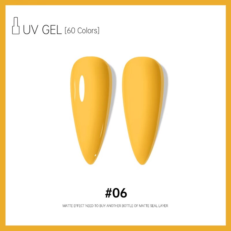 Gel Polish Set Factory - Non-Toxic Multi Color Glitter No Bubble 60 Colors Set