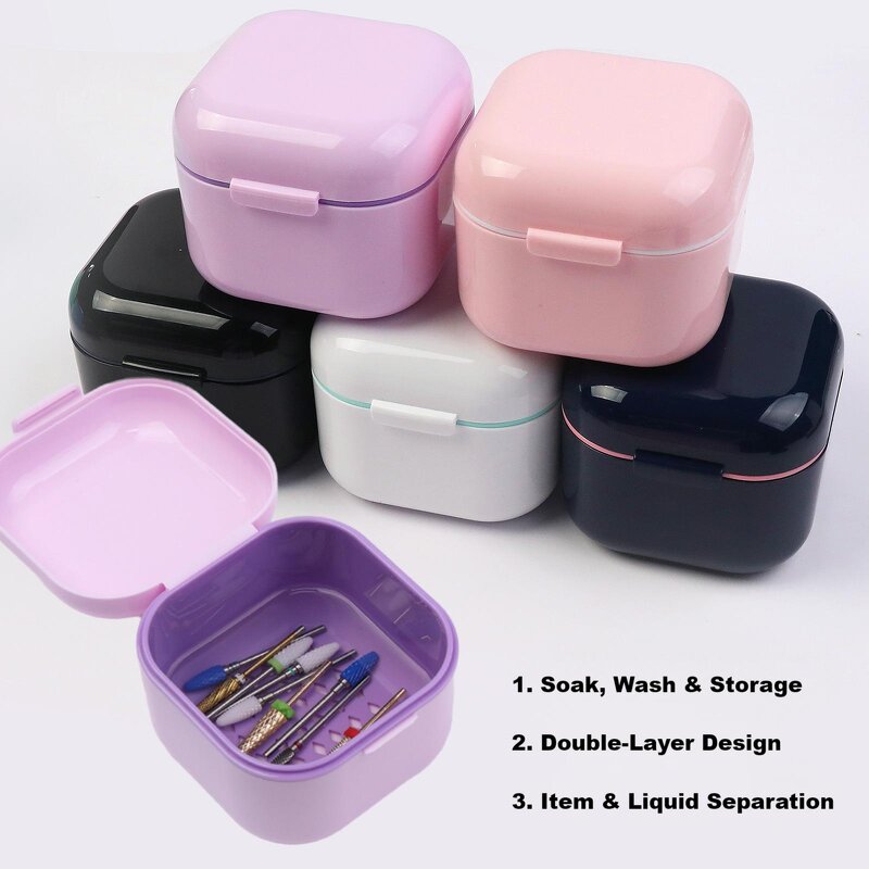 Nail Tool Box Supplier - Wholesale Double-layer Filter Disinfection Cleaning Storage