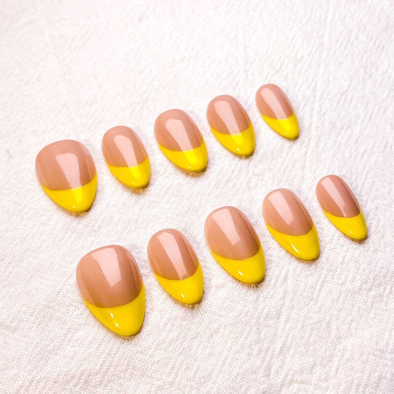 Pressed Nails Manufacturer - Wholesale Customized Handmade Gel Almond French