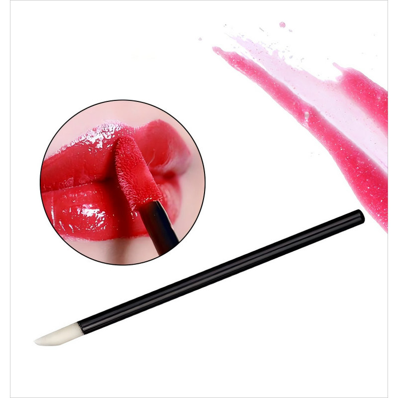 Custom Lip Brush Supplier - 50PCS Private Label OEM Logo Applicator Wands