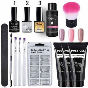 UV Nails Gel Polish Kit Factory - Different Styles High Quality Quick Pretty Set