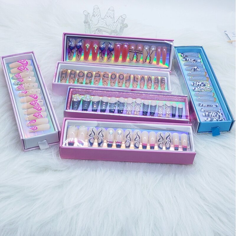 False Nail Packaging Manufacturer - Wholesale Luxury Custom Logo Cardboard Paper Box