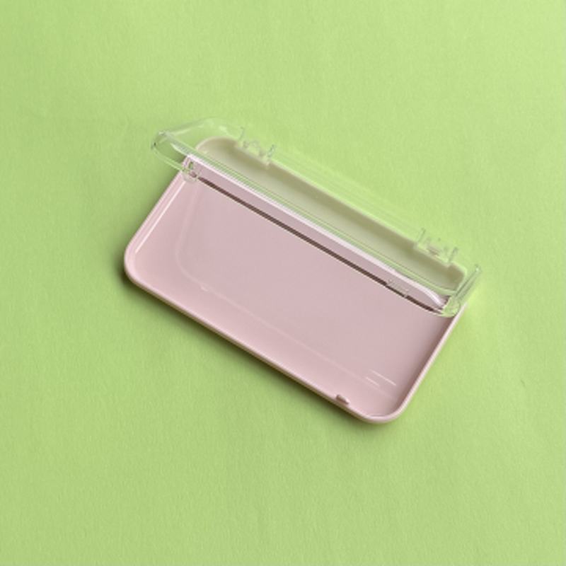 ABS Nail Box Factory - High Quality Long Press on Nails Transparent Organizer Box