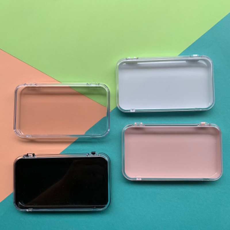 ABS Nail Box Factory - High Quality Long Press on Nails Transparent Organizer Box