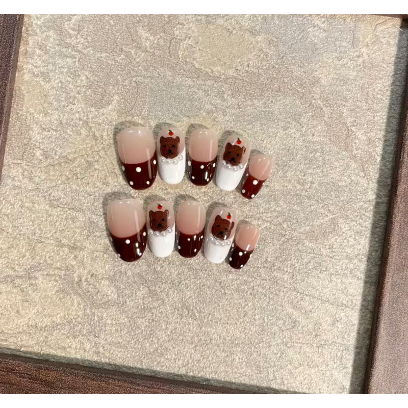 Acrylic Oval Nails Factory - 100% Handmade Full Cover Long-Lasting Shiny Wholesale