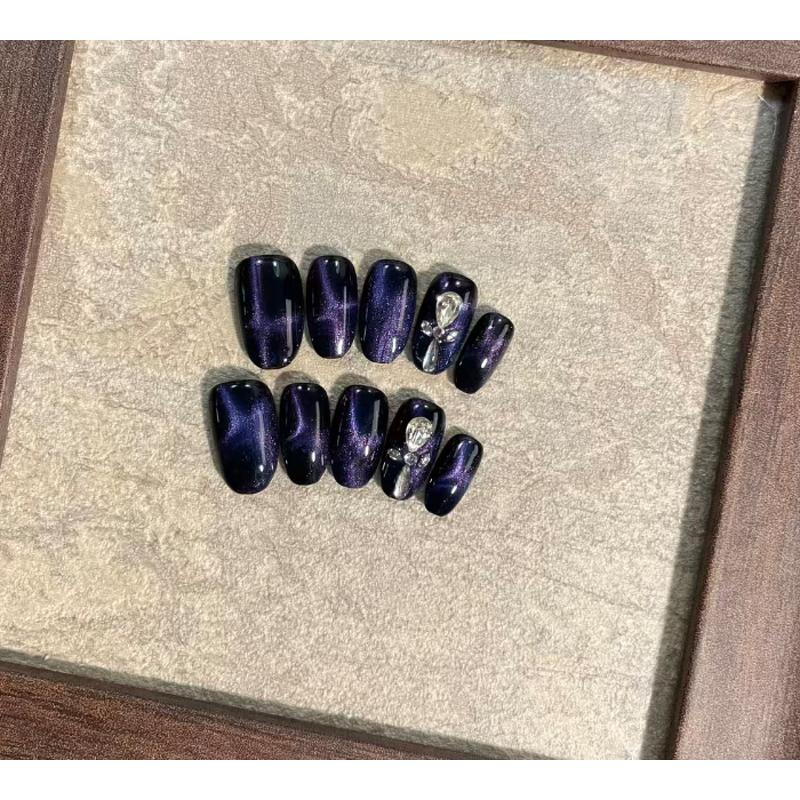 Acrylic Oval Nails Factory - 100% Handmade Full Cover Long-Lasting Shiny Wholesale