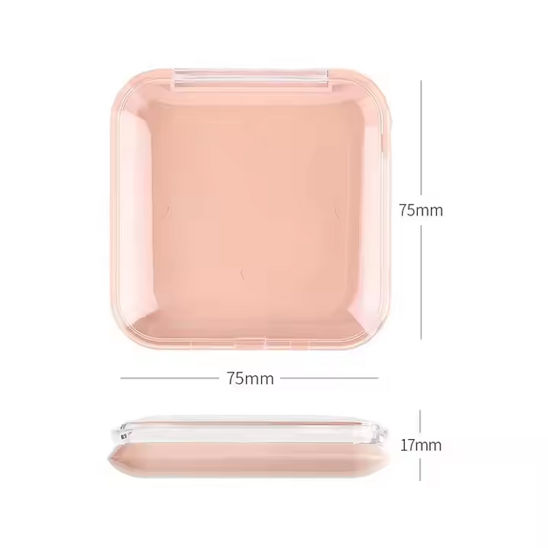 Acrylic Nail Storage Supplier - Wholesale Pink with Transparent Cover Armor Packaging